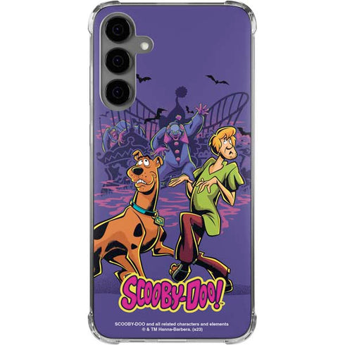 Scooby-Doo Shaggy and Ghost Clown Galaxy S24 Plus Clear Case