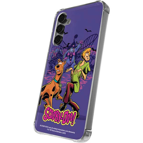 Scooby-Doo Shaggy and Ghost Clown Galaxy S24 Plus Clear Case