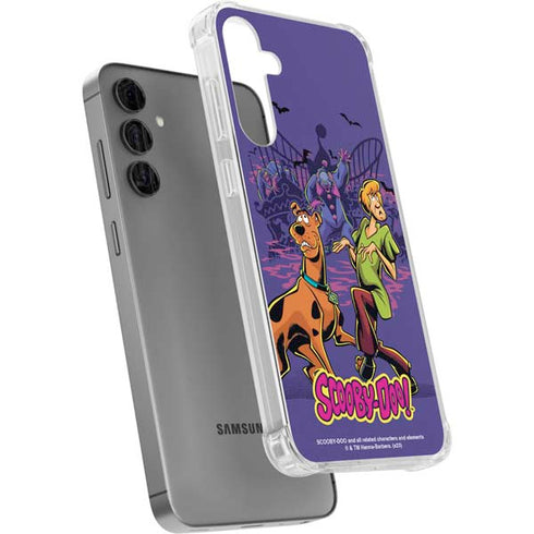 Scooby-Doo Shaggy and Ghost Clown Galaxy S24 Plus Clear Case