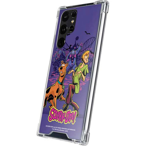 Scooby-Doo Shaggy and Ghost Clown Galaxy S24 Ultra Clear Case
