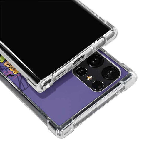 Scooby-Doo Shaggy and Ghost Clown Galaxy S24 Ultra Clear Case