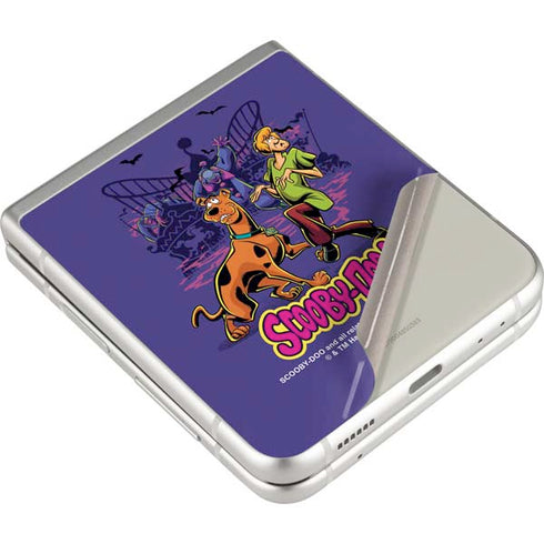 Scooby-Doo Shaggy and Ghost Clown Galaxy Z Flip3 5G Skin