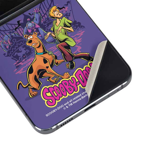 Scooby-Doo Shaggy and Ghost Clown Galaxy Z Flip5 5G Skin