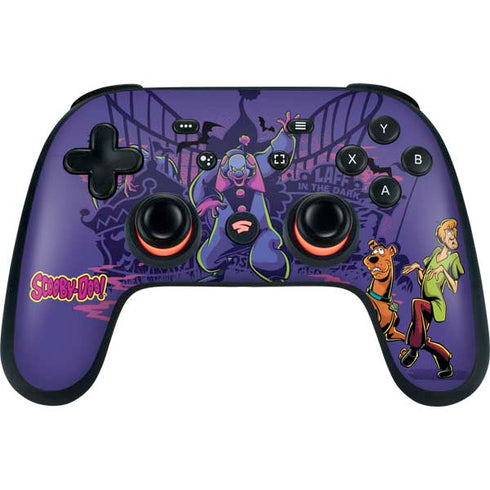 Scooby-Doo Shaggy and Ghost Clown Google Stadia Controller Skin