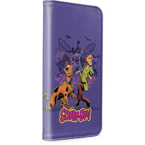 Scooby-Doo Shaggy and Ghost Clown iPhone 15 Plus Folio Case