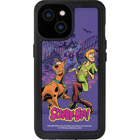 Scooby-Doo Shaggy and Ghost Clown iPhone 15 Waterproof Case