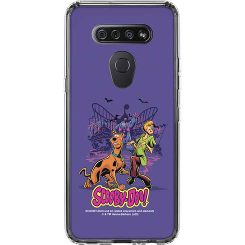 Scooby-Doo Shaggy and Ghost Clown LG K51/Q51 Clear Case