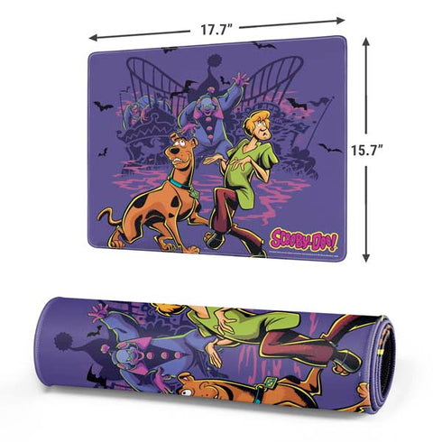 Scooby-Doo Shaggy and Ghost Clown Gaming Mouse Pad