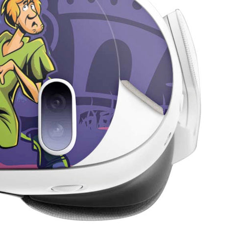 Scooby-Doo Shaggy and Ghost Clown Meta Quest 3 Skin