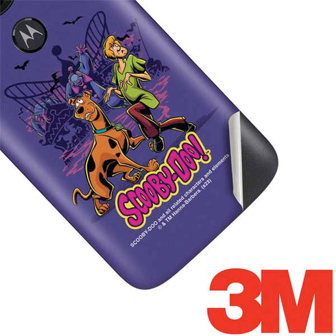 Scooby-Doo Shaggy and Ghost Clown Moto E5 Play Skin