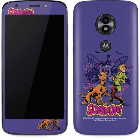 Scooby-Doo Shaggy and Ghost Clown Moto E5 Play Skin