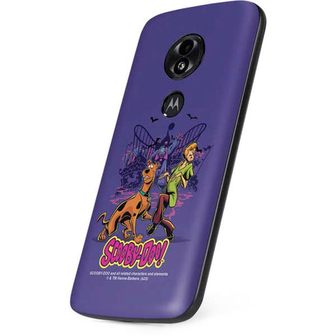 Scooby-Doo Shaggy and Ghost Clown Moto E5 Play Skin