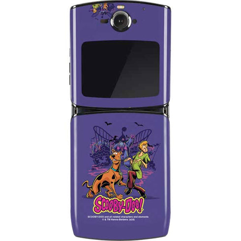 Scooby-Doo Shaggy and Ghost Clown Motorola RAZR Skin