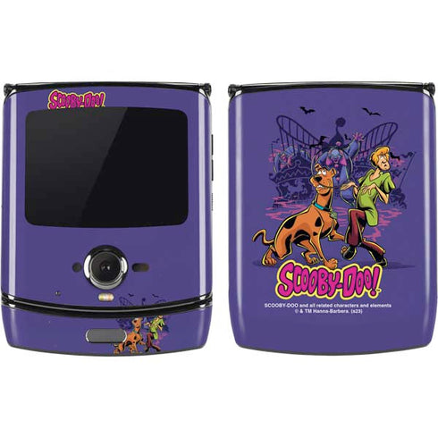Scooby-Doo Shaggy and Ghost Clown Motorola RAZR Skin