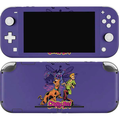 Scooby-Doo Shaggy and Ghost Clown Nintendo Switch Lite Skin