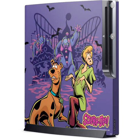 Scooby-Doo Shaggy and Ghost Clown Playstation 3 & PS3 Slim Skin