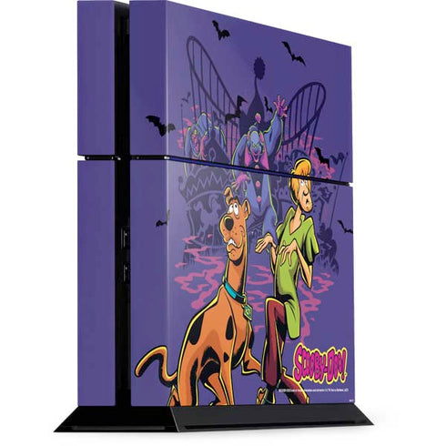 Scooby-Doo Shaggy and Ghost Clown PS4 Console Skin