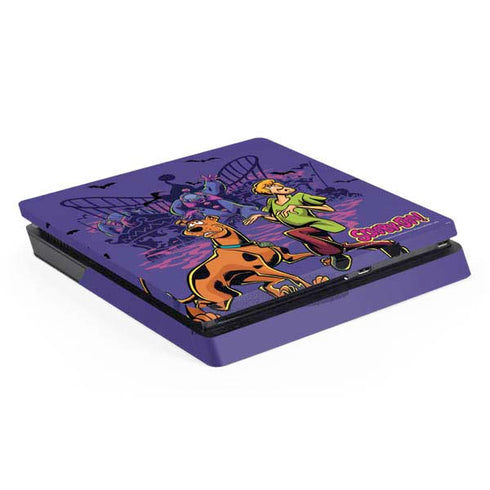 Scooby-Doo Shaggy and Ghost Clown PS4 Slim Skin