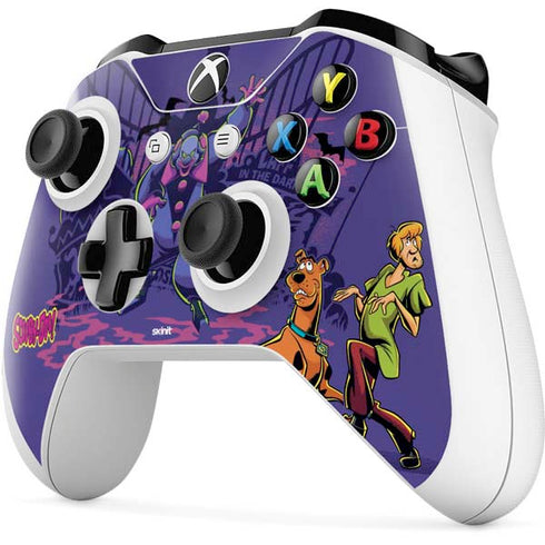 Scooby-Doo Shaggy and Ghost Clown Xbox One S Controller Skin