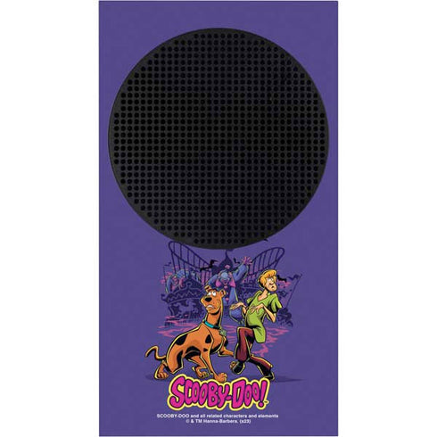 Scooby-Doo Shaggy and Ghost Clown Xbox Series S Console Skin