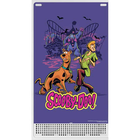Scooby-Doo Shaggy and Ghost Clown Xbox Series S Console Skin