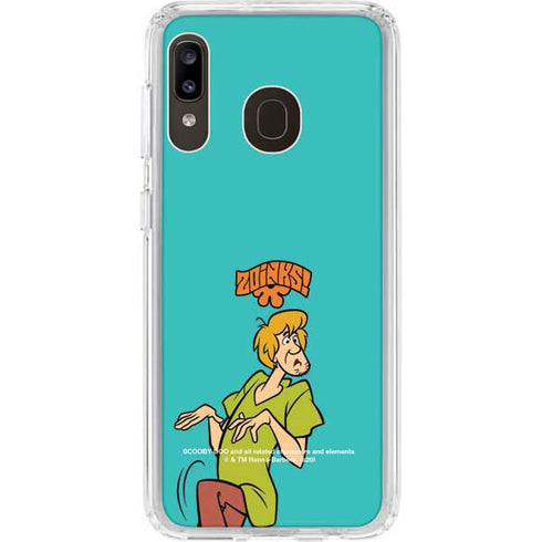 Scooby Doo Shaggy Galaxy A20 Clear Case