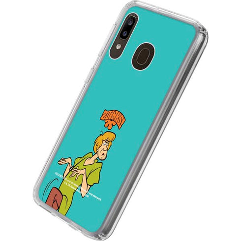 Scooby Doo Shaggy Galaxy A20 Clear Case