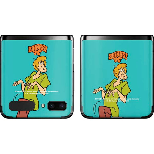 Scooby Doo Shaggy Galaxy Z Flip Skin