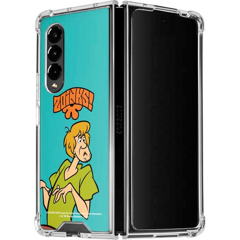 Scooby Doo Shaggy Galaxy Z Fold4 5G Clear Case