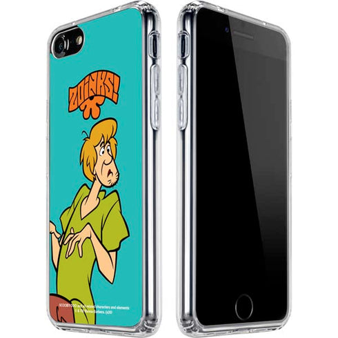 Scooby Doo Shaggy iPhone SE (2nd & 3rd Gen) Clear Case
