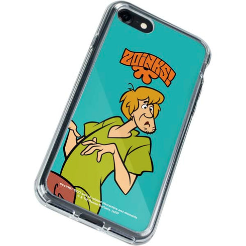 Scooby Doo Shaggy iPhone SE (2nd & 3rd Gen) Clear Case