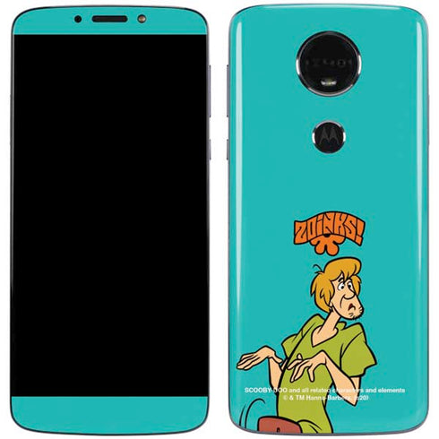 Scooby Doo Shaggy Moto E5 Plus Skin