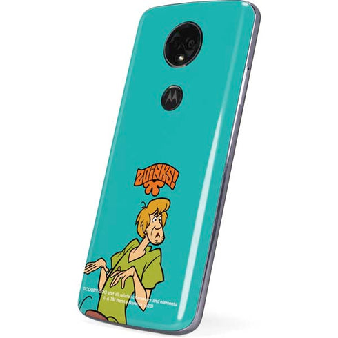 Scooby Doo Shaggy Moto E5 Plus Skin