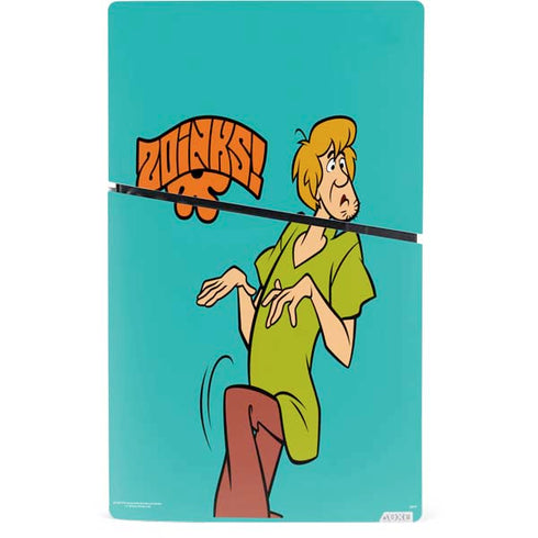 Scooby Doo Shaggy PS5 Slim Digital Edition Bundle Skin