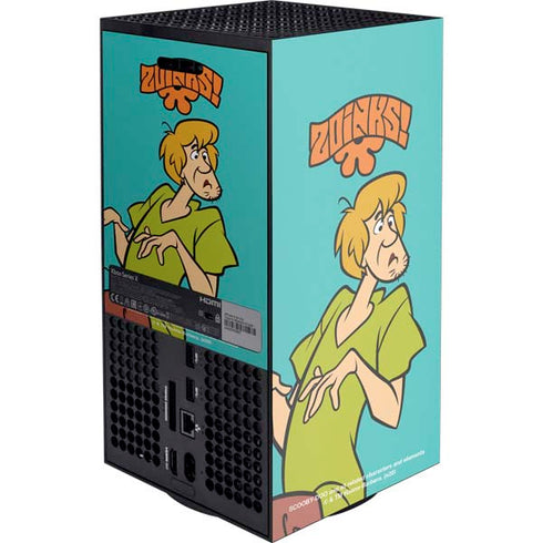 Scooby Doo Shaggy Xbox Series X Console Skin