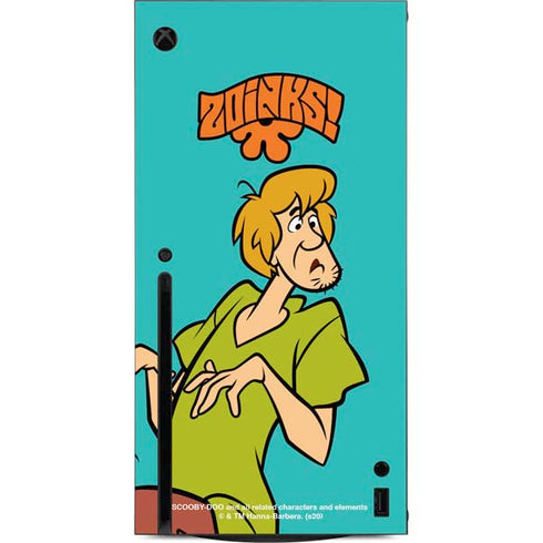 Scooby Doo Shaggy Xbox Series X Console Skin