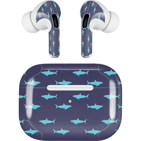Shark Print AirPods Pro 2nd Gen Skin