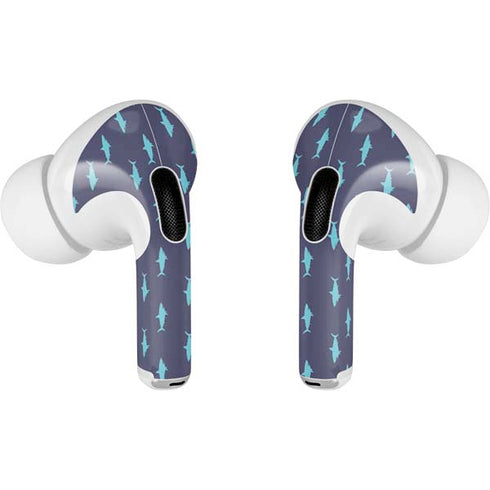 Shark Print AirPods Pro 2nd Gen Skin