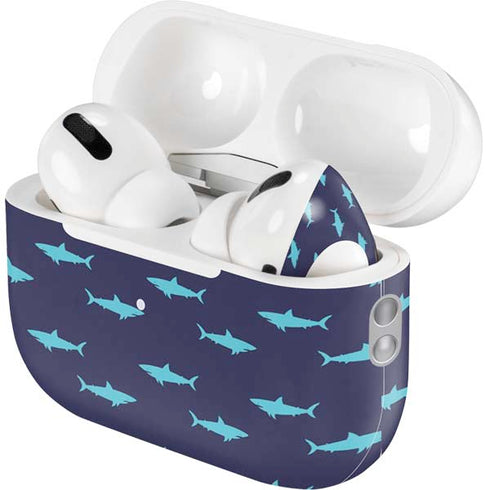 Shark Print AirPods Pro 2nd Gen Skin