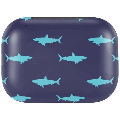 Shark Print Amazon Echo Buds Skin