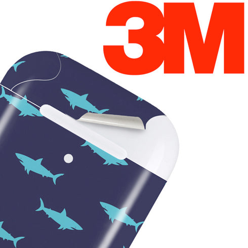 Shark Print Apple AirPods 2 Skin