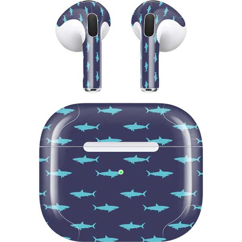 Shark Print Apple AirPods (3rd Gen 2021) Skin