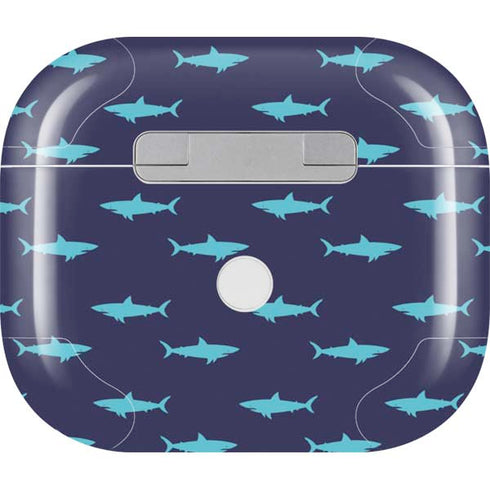 Shark Print Apple AirPods (3rd Gen 2021) Skin
