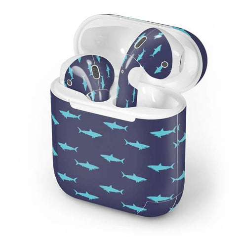 Shark Print Apple AirPods Skin