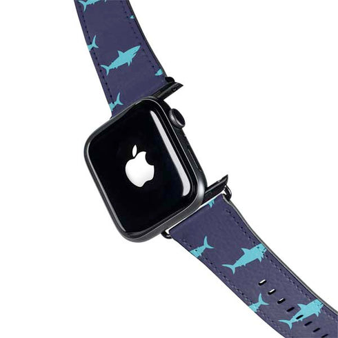 Shark Print Apple Watch Band 38-40mm