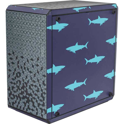 Shark Print Cooler Master MasterBox Q300L Mini Tower Skin