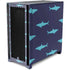 Shark Print Corsair 4000D Tempered Glass Mid-Tower ATX Case Skin
