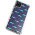Shark Print Galaxy A12 Clear Case