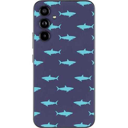 Shark Print Galaxy A54 5G Skin