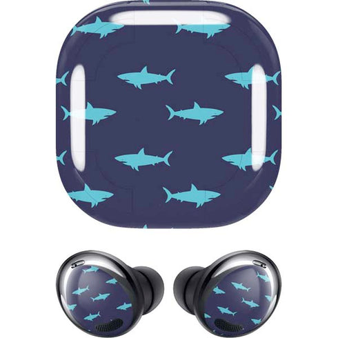 Shark Print Galaxy Buds Pro Skin